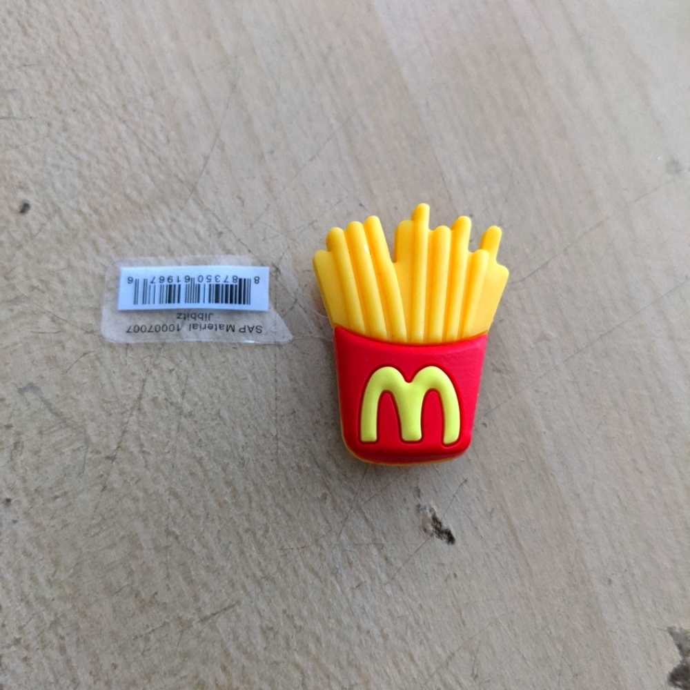 Croc jibbit McDonald's french fries